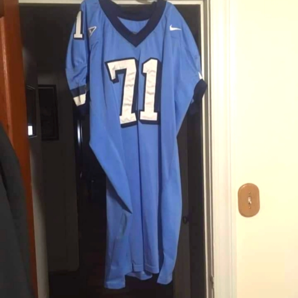 North Carolina authentic team issued football jersey